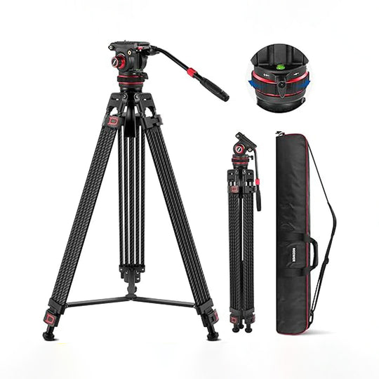 ProMax Carbon Fiber Heavy-Duty Tripod