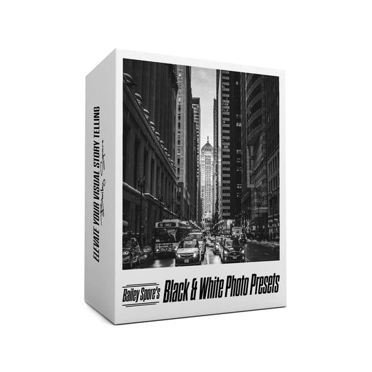 Bailey Spore's Black & White Preset Pack