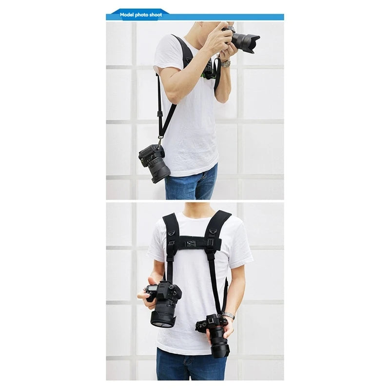 Dual-Pro Adjustable Camera Harness